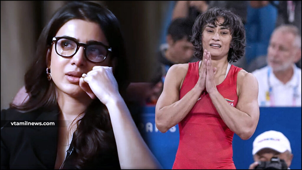 samantha consoles vinesh phogat